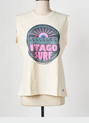 Débardeur beige SUPERDRY pour femme seconde vue