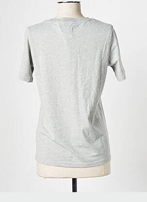 T-shirt gris SUPERDRY femme
