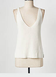 Débardeur blanc SUPERDRY femme