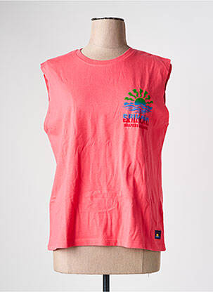 Débardeur rose SUPERDRY femme