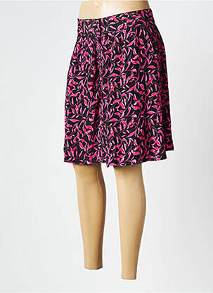 Jupe courte rose BIZANCE femme