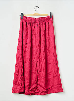 Jupe longue rose BIZANCE femme