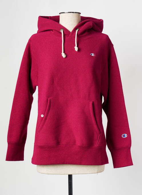 Sweat-shirt rouge CHAMPION pour femme