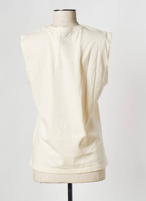 Débardeur beige SUPERDRY pour femme