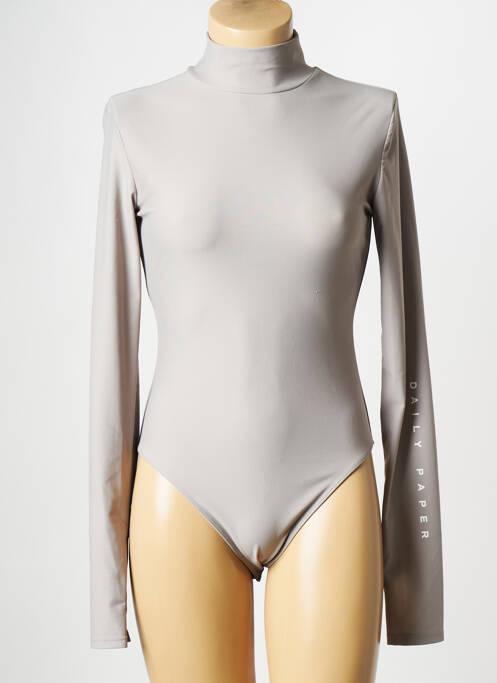Body gris DAILY PAPER pour femme