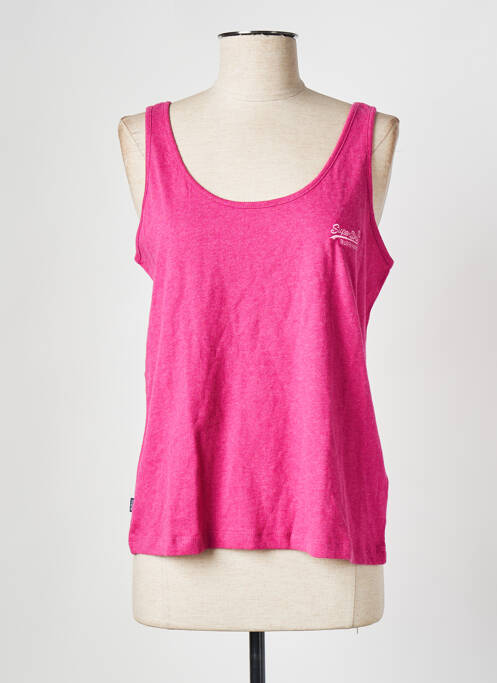 Débardeur rouge SUPERDRY pour femme