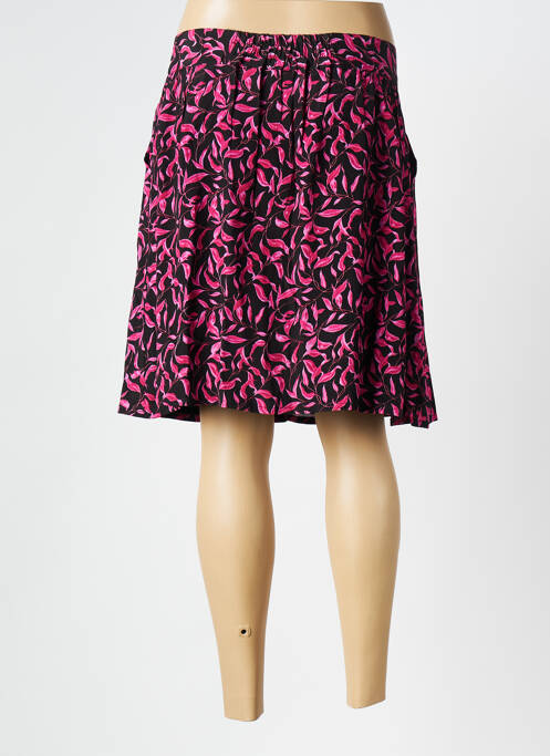 Jupe courte rose BIZANCE pour femme