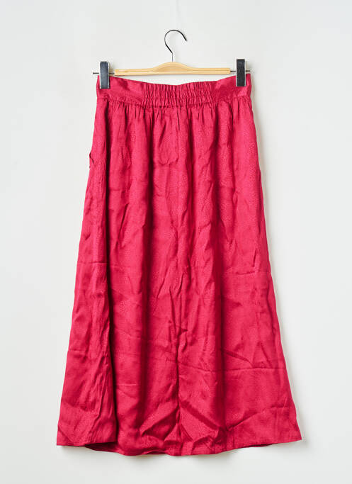 Jupe longue rose BIZANCE pour femme