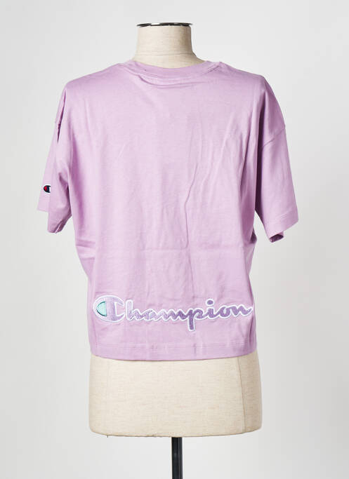 T-shirt violet CHAMPION pour femme