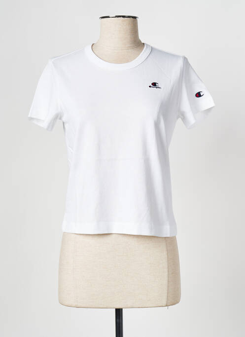 T-shirt blanc CHAMPION pour femme