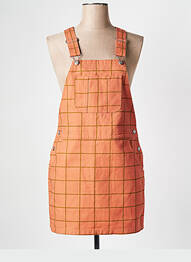 Salopette orange OBEY femme