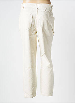 Jean coupe mom beige ONLY femme