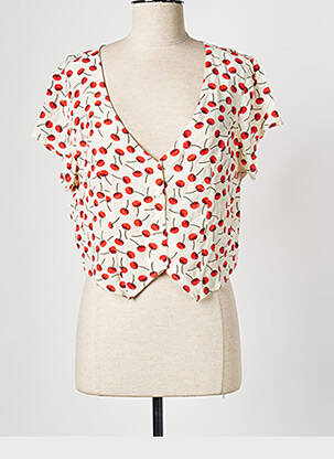 Top beige OBEY femme