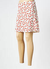 Jupe courte beige OBEY pour femme seconde vue