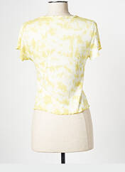 T-shirt jaune OBEY pour femme seconde vue