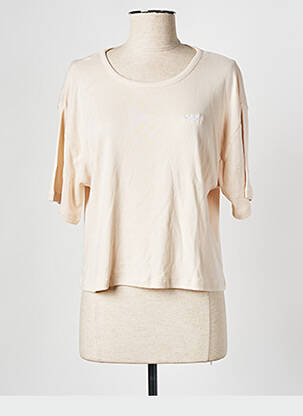 Top beige OBEY femme