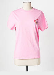 T-shirt rose MAISON LABICHE pour femme seconde vue