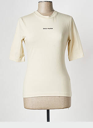 T-shirt beige DAILY PAPER pour femme