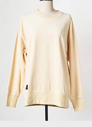 Sweat-shirt beige SUPERDRY femme
