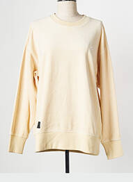 Sweat-shirt beige SUPERDRY femme