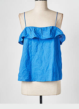 Top bleu GRACE & MILA femme