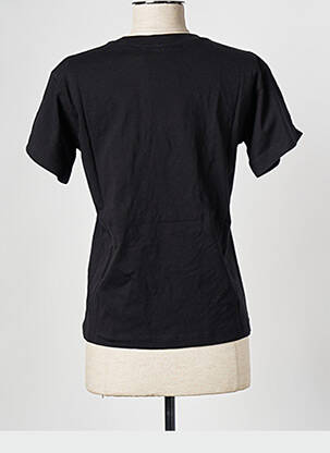T-shirt noir CHAMPION femme