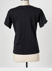 T-shirt noir CHAMPION pour femme seconde vue
