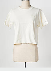 T-shirt beige CHAMPION pour femme seconde vue