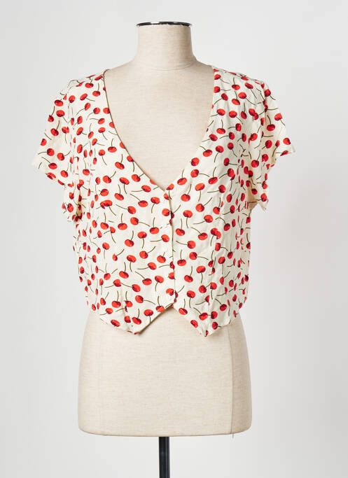 Top beige OBEY pour femme