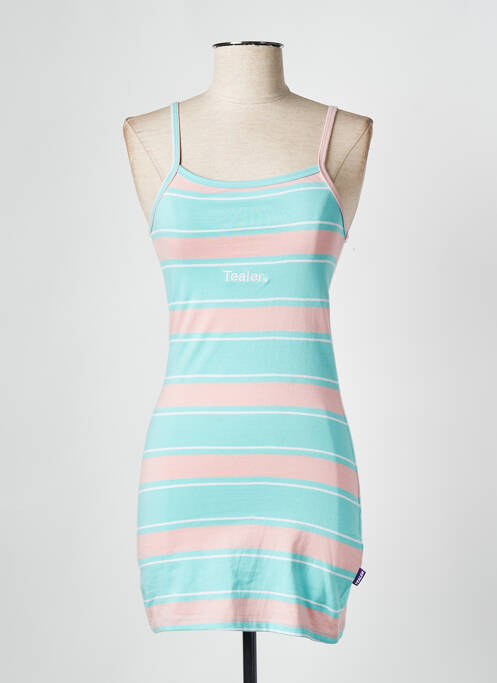 Robe courte blanc TEALER pour femme