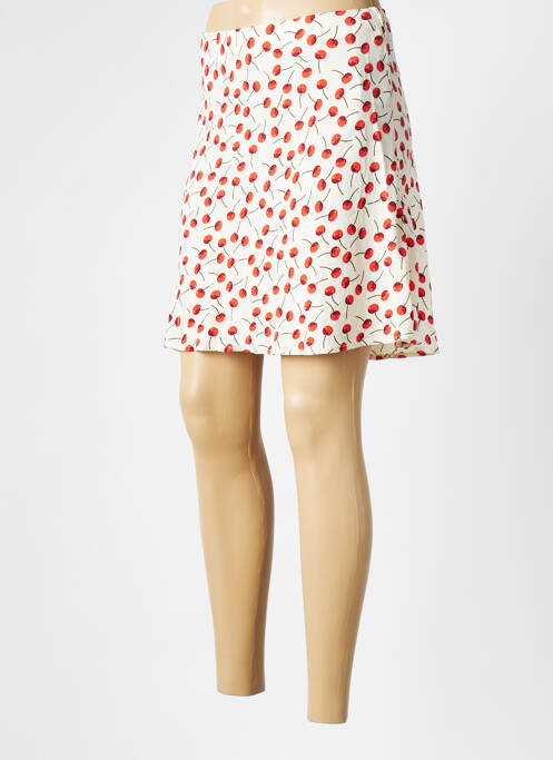 Jupe courte beige OBEY pour femme