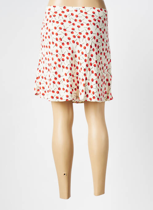 Jupe courte beige OBEY pour femme