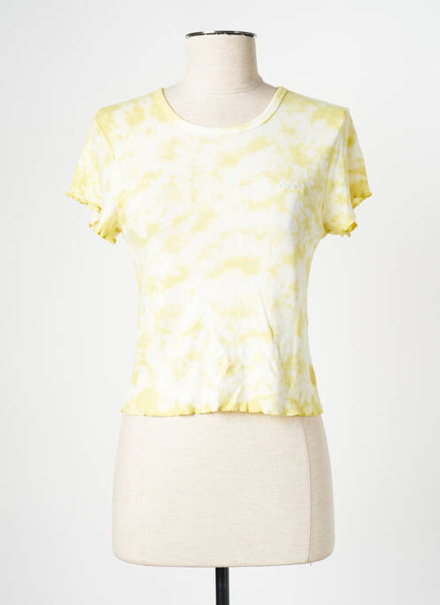 T-shirt jaune OBEY pour femme