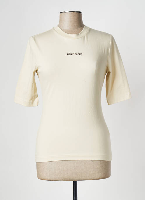 T-shirt beige DAILY PAPER pour femme