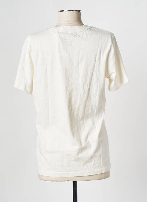 T-shirt beige SUPERDRY pour femme