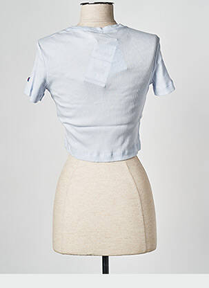 T-shirt bleu CHAMPION femme