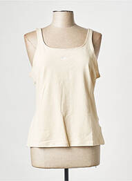 Débardeur sport multisport beige NIKE femme