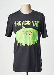 T-shirt noir ONLY & SONS pour homme seconde vue