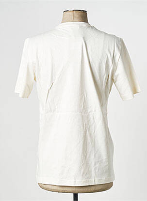 T-shirt col rond blanc CHAMPION homme