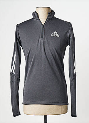 Sweat-shirt noir ADIDAS homme