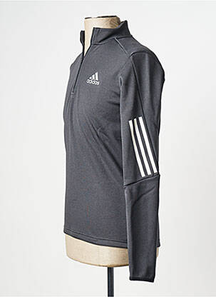 Sweat-shirt noir ADIDAS homme