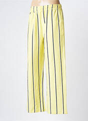 Pantalon droit jaune OBEY pour femme seconde vue