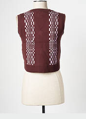 Débardeur marron OBEY pour femme seconde vue