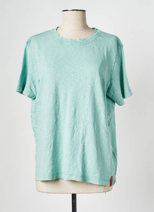 T-shirt vert SUPERDRY pour femme