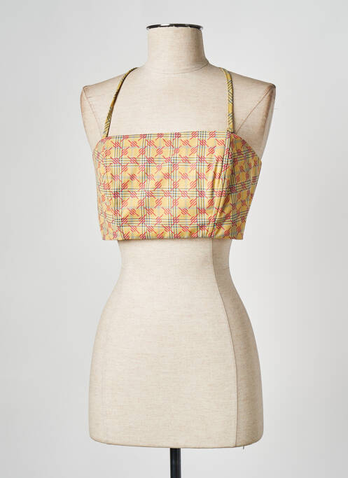 Top jaune DAILY PAPER pour femme