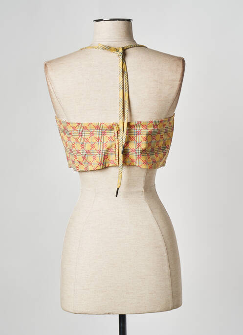 Top jaune DAILY PAPER pour femme