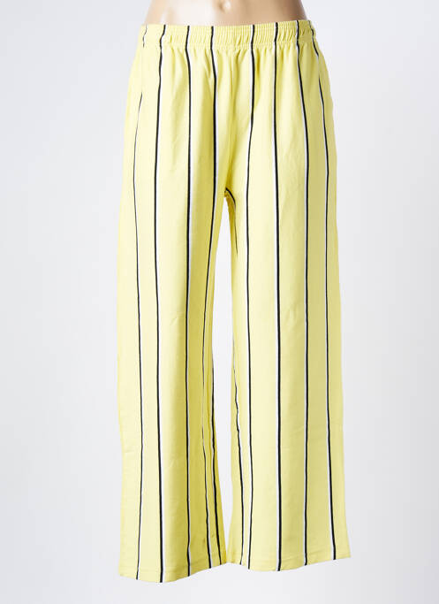 Pantalon droit jaune OBEY pour femme
