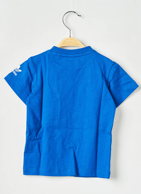 T-shirt bleu ADIDAS pour enfant