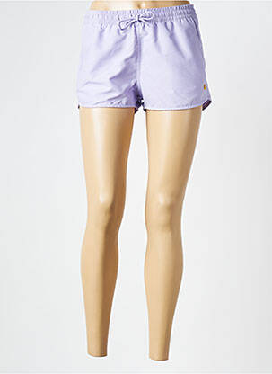 Short violet CARHARTT pour femme