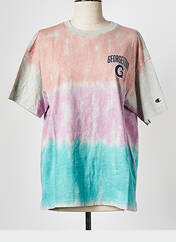 T-shirt rose CHAMPION pour femme seconde vue